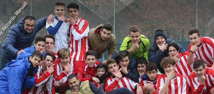 Allievi provinciali esultanza